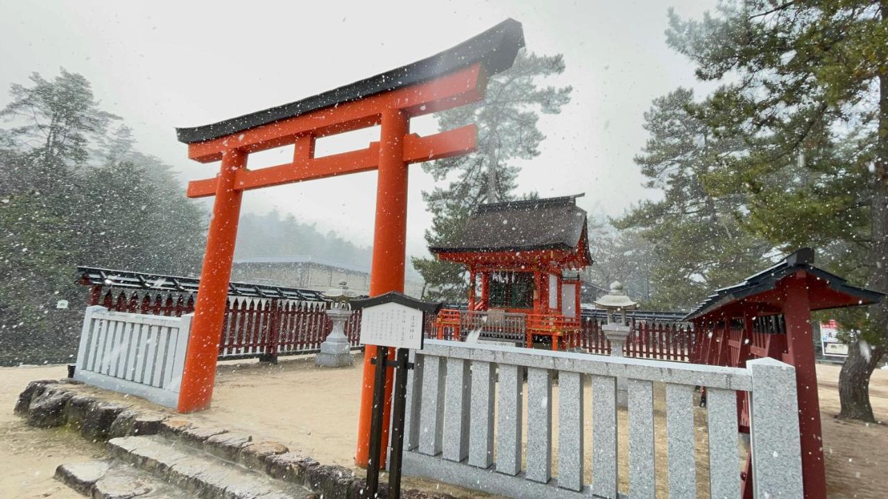 Miyajima Morinoyado Hotel Hatsukaichi Eksteriør billede