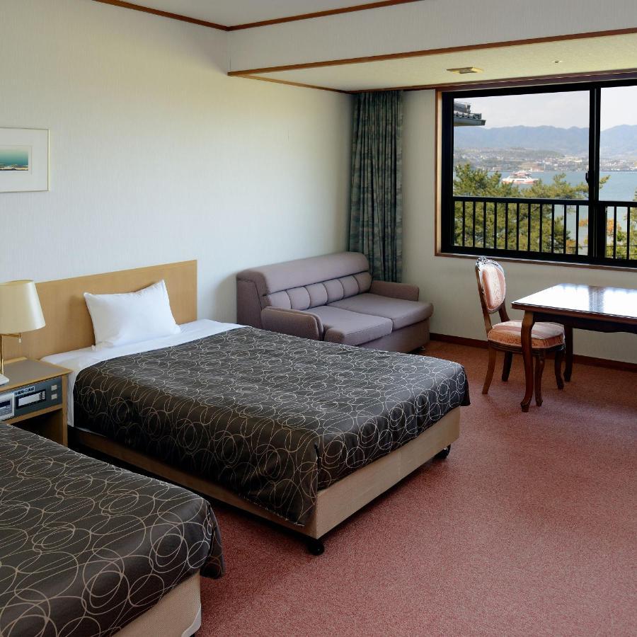 Miyajima Morinoyado Hotel Hatsukaichi Eksteriør billede